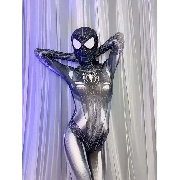 Aniler Costume Intero Unisex In Spandex Zentai - X-Large, Rosa Per Carnevale E Feste
