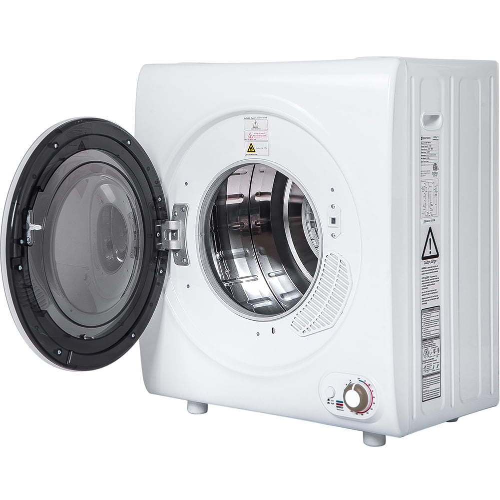 Private Jungle 2.65 Cu.Ft Compact Laundry Dryer, 9 LBS Capacity Clothes Dryer with 1400W Drying Power, Easy Control Compact Tumble Dryer