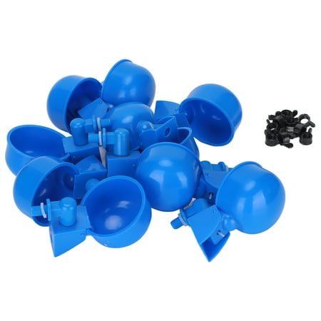 Chicken Water Cups, 10Pcs Chicken Poultry Water Feeder, Poultry Water