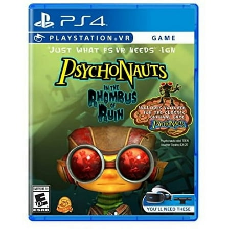 Psychonauts in the Rhombus of Ruin: VR for PlayStation 4