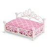 American Girl MY AG PRINCESS PET BED for 18" Doll Pets Pink Mattress Trundle NEW