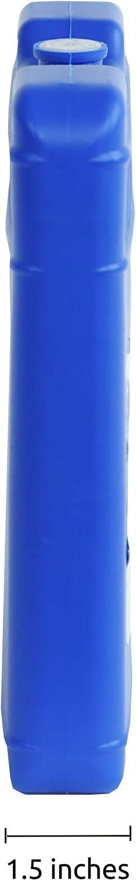 (2 pack) Freez Pak XL Ice Pack Ice Substitute, Bottle, Reusable 3.5lbs, Blue, 9.75"
