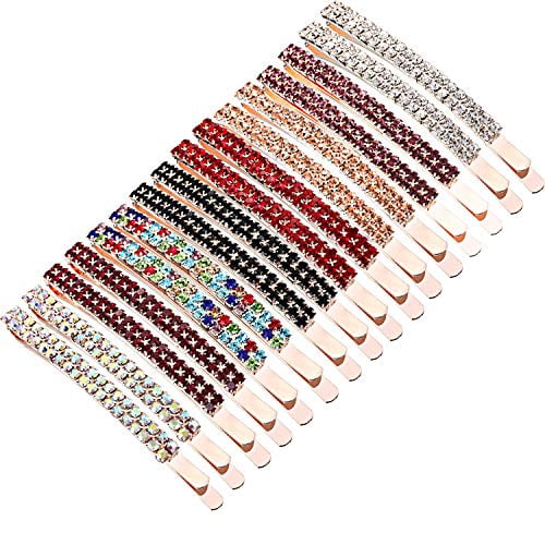 rhinestone hair pins