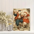 thumbnail image 2 of Dancing Rats Canvas Print, Renaissance Animal Painting, Weird Antique Style Wall Art, 2 of 8