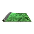 thumbnail image 2 of Ahgly Company Indoor Square Oriental Green Industrial Area Rugs, 8' Square, 2 of 4