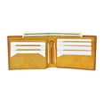thumbnail image 4 of Special Series Ostrich Pattern Mens Leather Removable ID Flap Bifold Wallet 5562 CF, 4 of 11