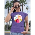 thumbnail image 2 of Shine Circle Art T-Shirt Women -June Erica Vess Designs, Female x-Large, 2 of 4