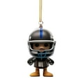 thumbnail image 2 of Dsscvnef Interesting Super Wrist Style Rugby Player Acrylic Statue Keychain 2D Design A Sports Souvenir That Fans Can Collect Holiday Decorations Christmas Stained Glass Birds Window Hangings, 2 of 8