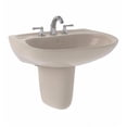 thumbnail image 7 of TOTO® Prominence® Oval Wall-Mount Bathroom Sink with CEFIONTECT and Shroud for 8 Inch Center Faucets, Colonial White - LHT242.8G#11, 7 of 7