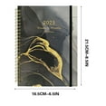 Mrmaere 2025 English Schedule Planner with Separating Pages, A5 Coil