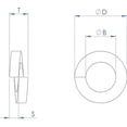 thumbnail image 2 of KAIYANG Arandela de seguridad con resorte M3 Acero inoxidable grado A2 Paquete de 100, 2 of 2
