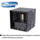 thumbnail image 4 of Aplique de pared LED moderno de 12 W para exteriores, ángulo de haz ajustable a prueba de agua, carcasa de aleación de aluminio (negro, 6000 K), 4 of 5