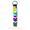 Smiles / Beige, variant on All My Lovin' Wristlet Key Chain