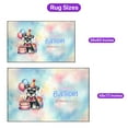 thumbnail image 5 of Happy Birthday Cute Puppy Schnauzer with Cake Gifts Party Hat Indoor Rug Miniature Schnauzer Dog Lover Carpet Living Bed Room Sofa Home Decor - 00029, 5 of 5
