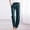 Army Green, variant on Drovellove Women's High Waisted Wide Leg Trousers - Cotton Linen Loose Fit Pants with Drawstring and Side Pockets for Vacation, Yoga, or Casual Daily Outfits