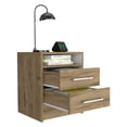 thumbnail image 1 of Mesa Noche Excelsior Macadamia/Blanco Madera Aglomerada, 1 of 5