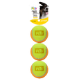 thumbnail image 2 of Juguete Pelota Mediana de Tenis Bicolor 3 Pz Fancy Pets PELOTA, 2 of 2