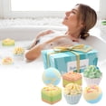 thumbnail image 5 of Rainbow Bath Bombs for Kids,Bath Bomb Gift,Bath Bombs, 6 Natural Bath Bomb Gift Set, Handmade Bubble Bathbombs for Women Kids, Gifts for Mom Her(C), 5 of 5