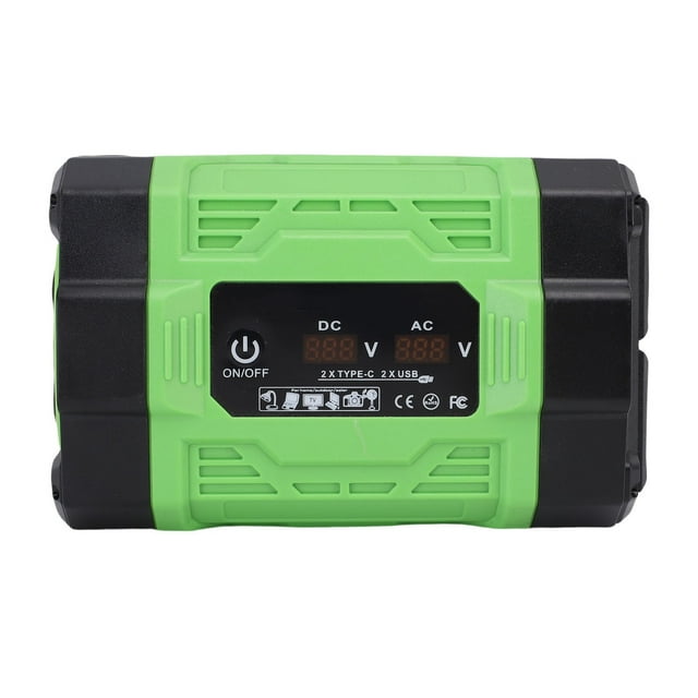 Inversor De Coche, 12V A 110V 2 Puertos USB Inversor De Vehículos 300W Para Computadora