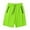 B-Green, variant on Women's Summer Oversize Shorts Workout Elastic Waist Casual Pockets Cargo Shorts