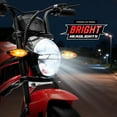 thumbnail image 6 of Track Seven 24V Electric Motorcycle for Kids, 300W Electric Dirt Bike Up to 11 MPH, Twist-Grip Throttle, Rear Brake, 14-Inch EVA Tires, Music, Light, Electric Bike for Kids Aged 6+, Red, 6 of 9