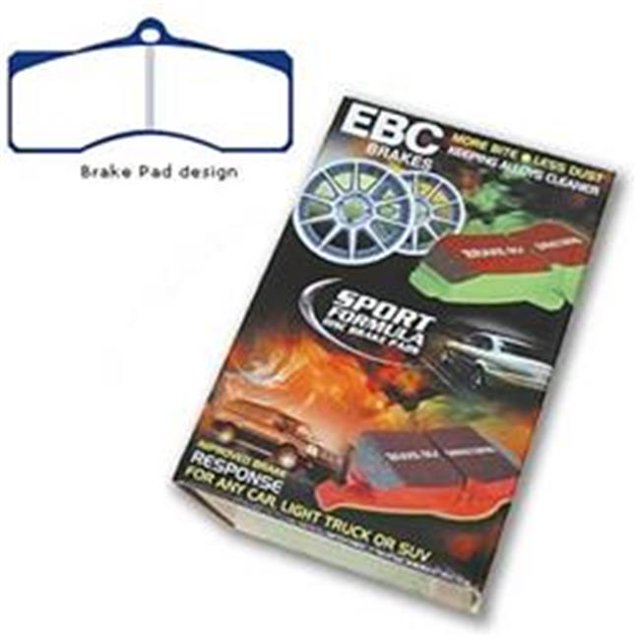DP31155C Redstuff 3000 Series Ceramic Brake Pads, Chevrolet 1965 To 1982