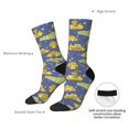 thumbnail image 4 of Bingfone Compression Socks for Women and Men Long Socks for Running Athletic Cycling Nurse- Cartoon Submarines, 4 of 6
