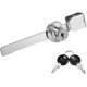 thumbnail image 1 of Cerradura para puerta corrediza de vidrio con llave para gabinete, cajón, vitrina, 1 unidad, 1 of 5