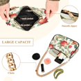 thumbnail image 2 of FORMRS Womens Shoulder Bag with Chain Strap Clutch Purse Cute Tote Handbag, Beige Apple Pattern, 2 of 7