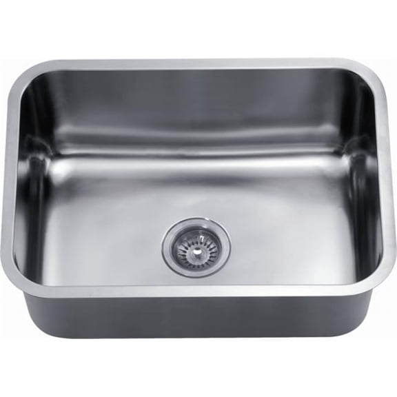 Undermount Single Bowl - 18 Gauge Stainless Steel
