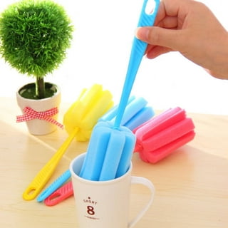 Healifty Coffee Cup Cleaning Brush Baby Coffee Cup Baby Bottle Brush Cup  Brush Cleaner Bottle Scrubber Mug Household Cleaning Brushes Kitchen Brush
