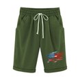 thumbnail image 1 of Top and Shorts Sets for Women, Womens Elastic Waist Printing Drawstring Shorts, 1 of 3