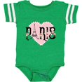 thumbnail image 3 of Inktastic Paris Pink Heart Eiffel Tower with Flowers Boys or Girls Baby Bodysuit, 3 of 5