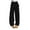 Black465, variant on Women's High Waist Casual Pants Straight Leg Loose Fit Comfortable Wide Leg Trousers Everyday Wear Summer Autumn Fashion Solid Color Joggers Daily Slacks Leisure