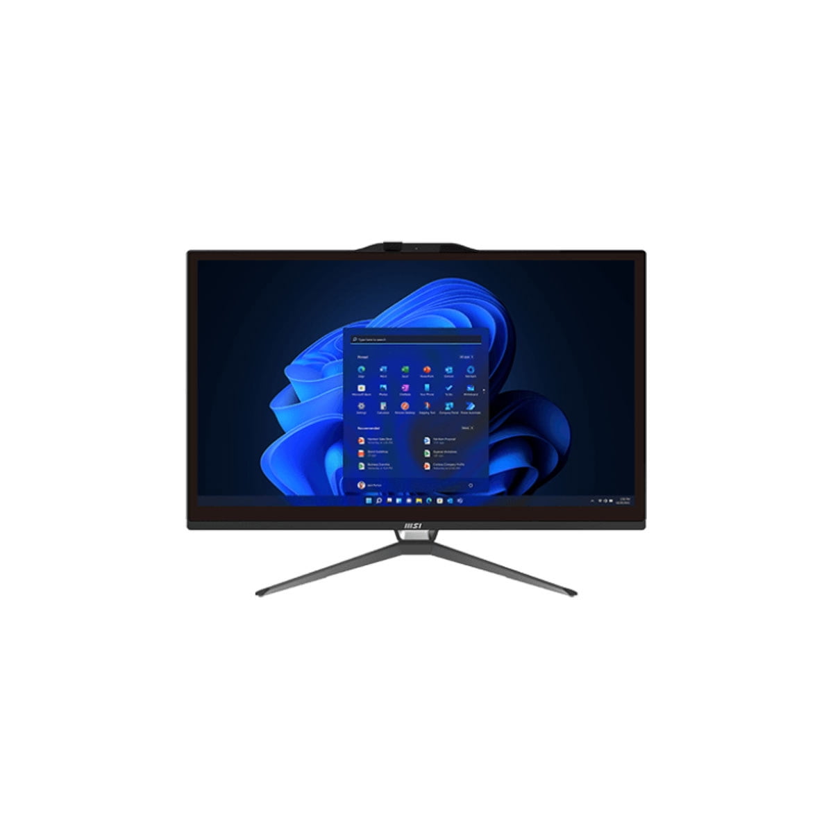 MSI PRO AP222T 13M-276 21.5" Full HD All-In-One Touchscreen Desktop Computer, Intel Core i5-13400 2.5GHz, 8GB RAM, 512GB SSD, Windows 11 Pro, Black
