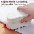 thumbnail image 3 of Carevas Iron,Dry Iron Wrinkle dsfen Portable Iron Wrinkle Remover Touch-Up Remover Touch-Up Business Iron Reable Dry IUPPA, 3 of 7