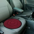 thumbnail image 6 of Ruroz 360 Rotating Seat Cushion for Car,Swivel Car Seat for Car for Elderly Support, Non Slip, Memory Foam, Ergonomic Design (2pcs, Red), 6 of 6