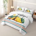 thumbnail image 3 of Erosebridal Kids Camping Quilt Full For Camper Gifts,Rustic Farmhouse Adventure Full Bedspread Sets For Boys,3 Pieces, 3 of 7