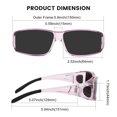 thumbnail image 4 of Gafas de sol FIMOSON, 2 unidades, polarizadas, UV400, ajustables, 4 of 6