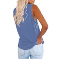 thumbnail image 4 of gbyLJF Crew Neck Tanks for Women Tank Tops for Women Pack Sleeveless Polo Shirts for Women Indie Tank Tops, 4 of 6
