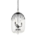 thumbnail image 6 of Varaluz Voliere 3-Lt Crystal Tall Pendant - Matte Black, 6 of 6