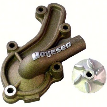 Boyesen Supercooler Magnesium Water Pump Cover & Impeller Kit '07-21 CRF150R (WPK-09M)