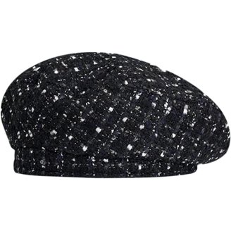 Flower Women Beret, Double Layer Thickened Winter Knitted  display picture 3