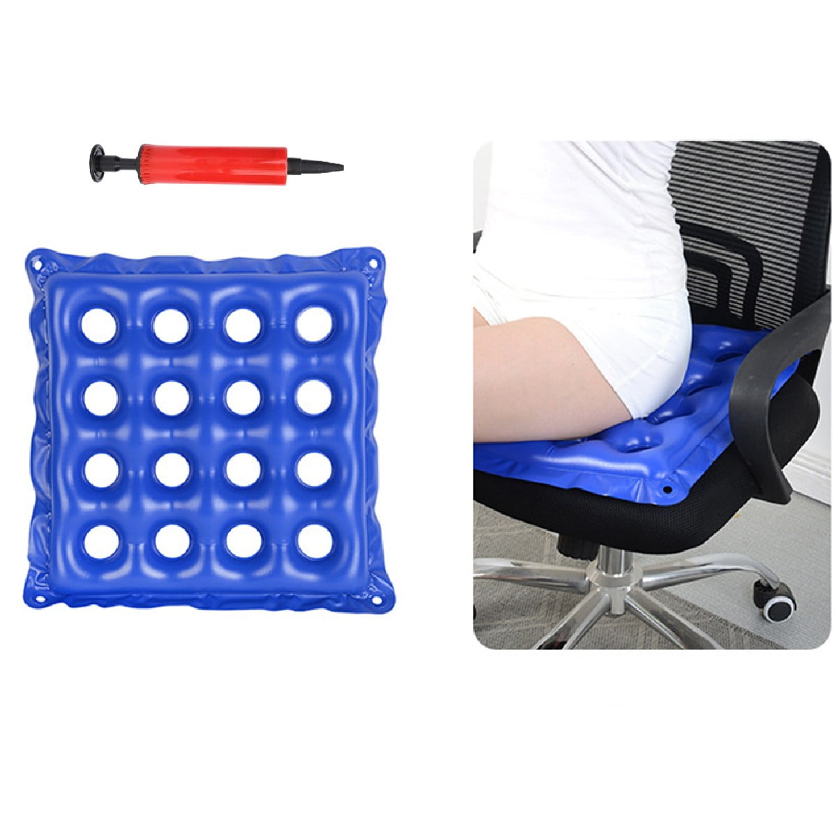 Inflatable Seat Cushion, Bomutovy Portable Chair Cushion for Office