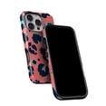 thumbnail image 5 of DesignSkinz Scratch-Resistant Hard Slim Case Compatible with iPhone 11 (Compatible with MagSafe) - Leopard Coral and Teal V23, 5 of 9