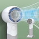 thumbnail image 1 of Ventilador turbo de mano, recargable por USB, silencioso, para dormitorio de estudiantes, oficina, portátil, con turbina eólica, 1 of 6