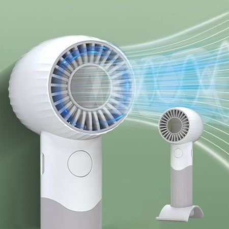 

Djiypn Handheld Turbo Fan USB Rechargeable Silent Student Dormitory Office Portable Wind Turbine Fan