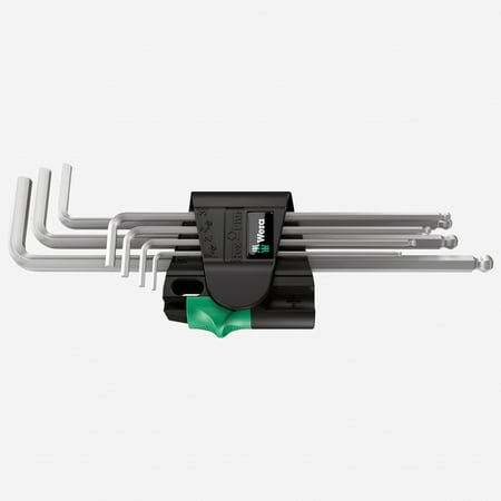 

Wera 022101 Magnetic Chrome Ball End Hex Metric L-Key Set