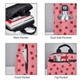 thumbnail image 3 of Xecao Strawberries print Backpack For women men Aesthetic Lightweight Travel Daypack Simple Cute Backpack For Bookbag, 3 of 5