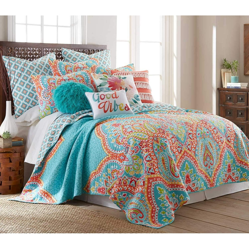 Levtex Home Majestic Quilt Set Twin Quilt + One Standard Pillow